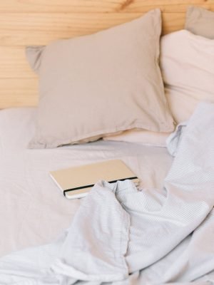 A Notebook on the Bed