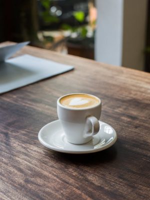 Latte in Cup